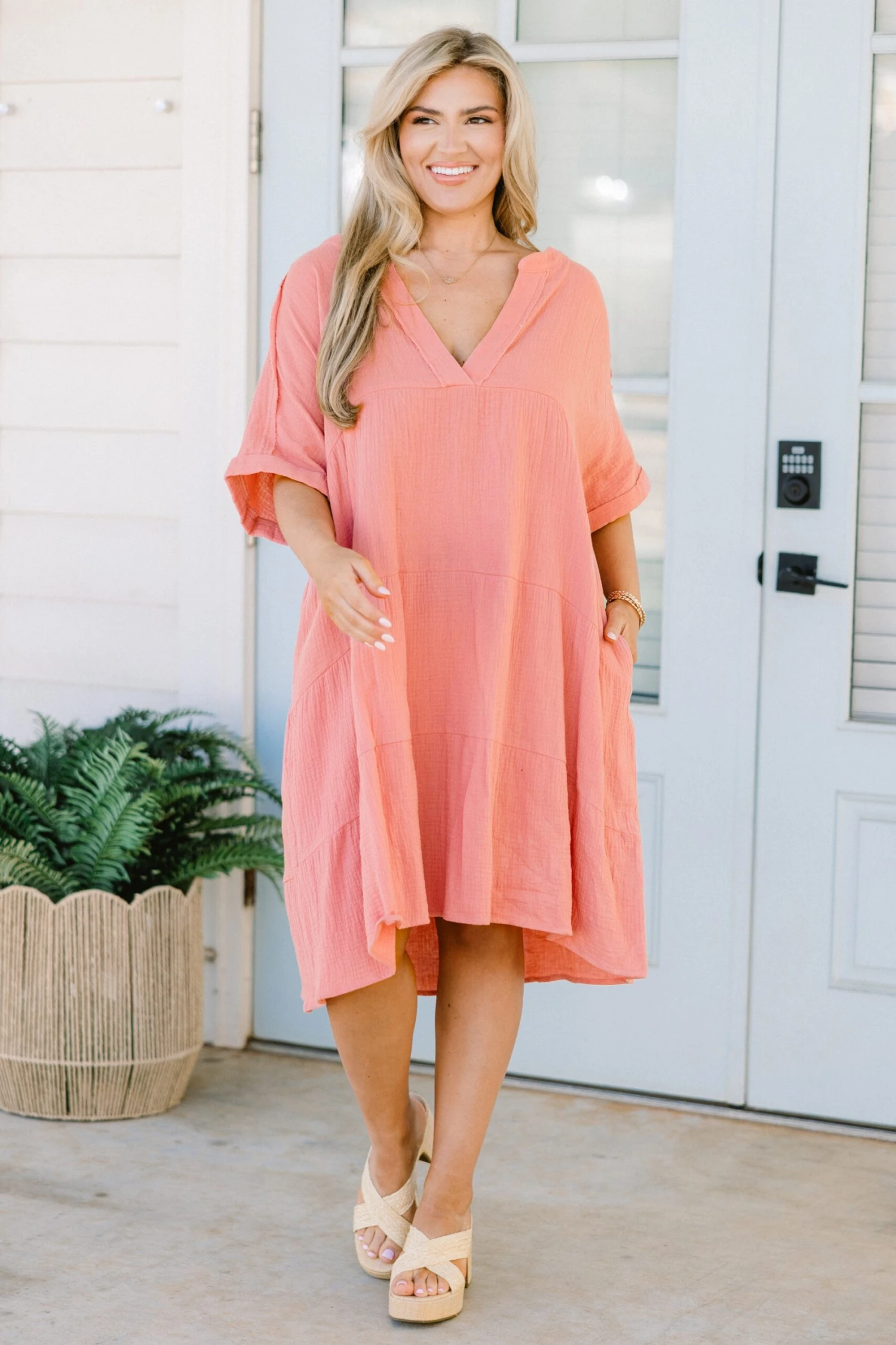 Take The Trip Dress, French Rose 4 Take The Trip Dress, French Rose - Image 2