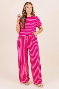 Take The World Jumpsuit, Wine-Ivory -Chic Soul Store TakeTheWorldJumpsuit Wine Ivory 4