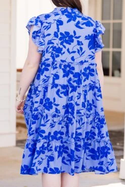 Talk About Beauty Dress, Blue -Chic Soul Store TalkAboutBeautyDress Blue 3 babf7373 9bf6 4222 bade e646476c6b4c