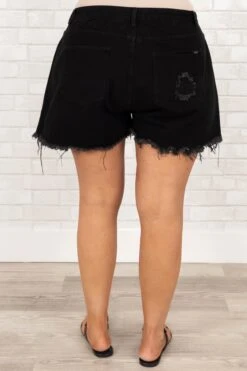 Tangible Love Shorts, Black 12 Tangible Love Shorts, Black -Chic Soul Store TangibleLoveShorts Black 9972