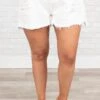 Tangible Love Shorts, White