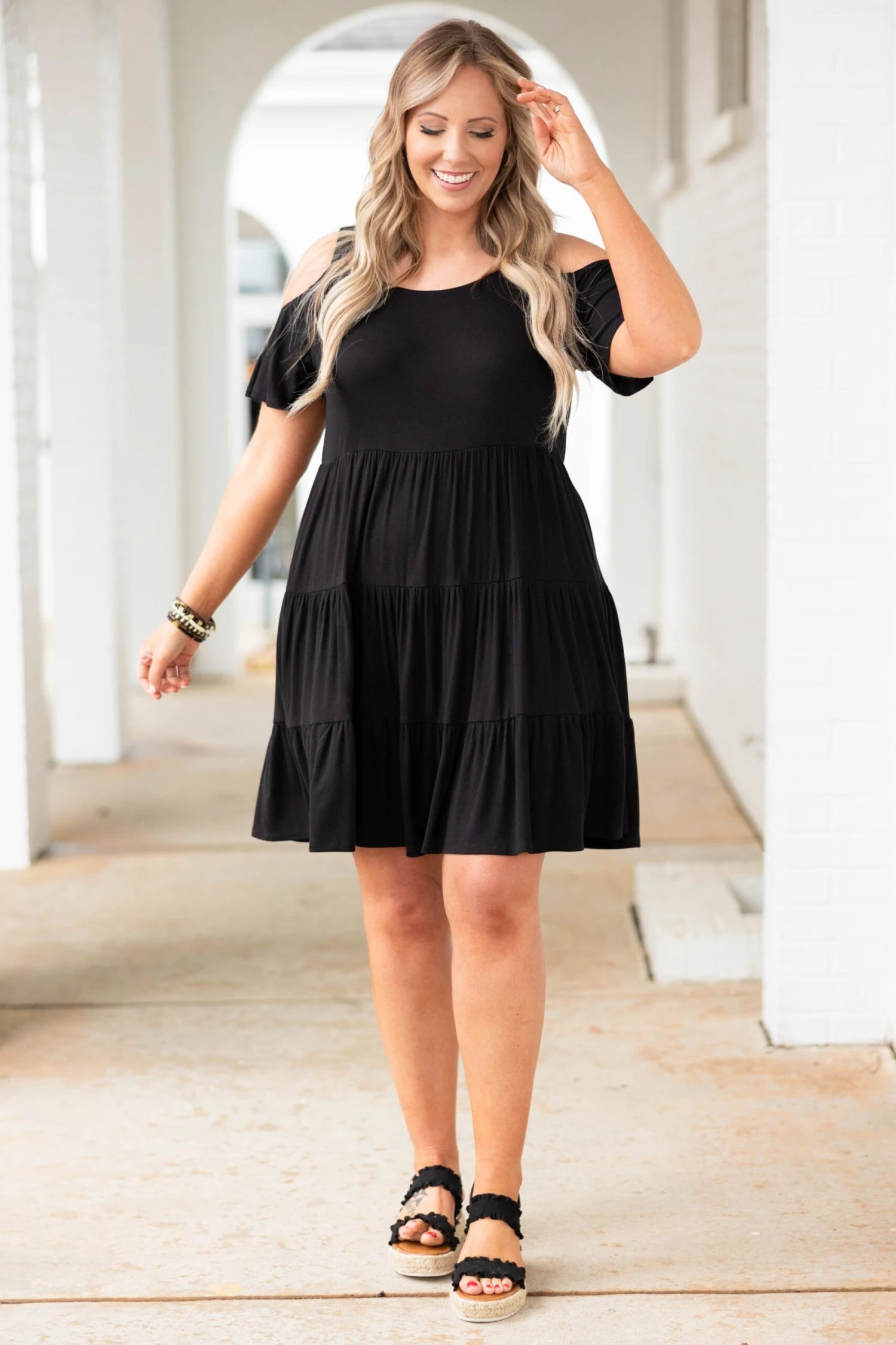 Taste And Style Dress, Black 5 Taste And Style Dress, Black - Image 3