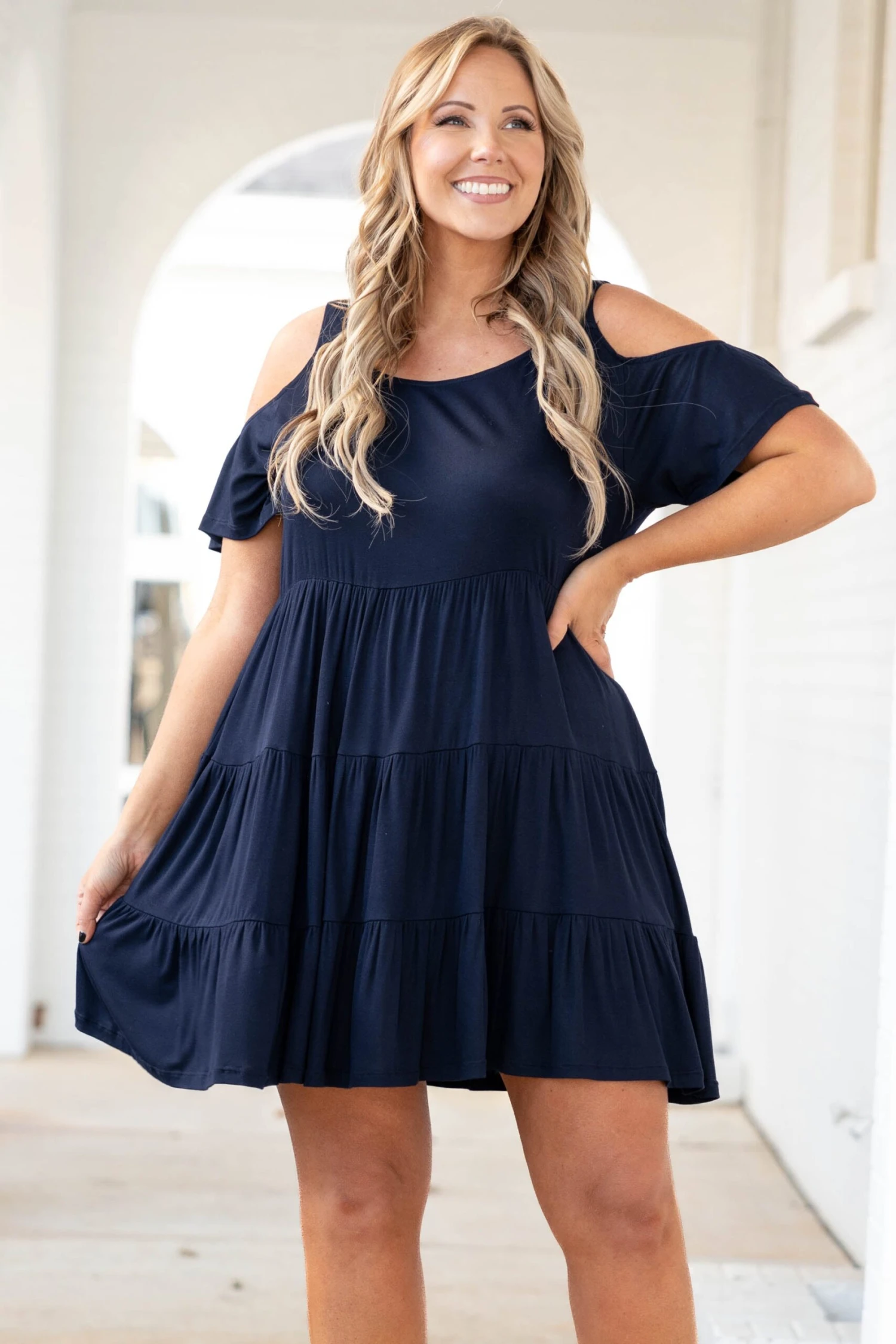Taste And Style Dress, Navy 3 Taste And Style Dress, Navy