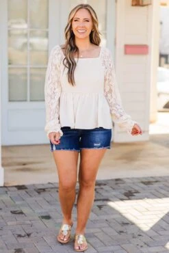 Tell Me Something Good Shorts, Dark Wash -Chic Soul Store TellMeSomethingGoodShorts DarkWash 5