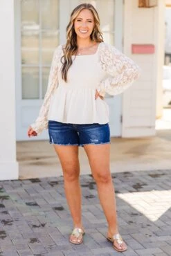 Tell Me Something Good Shorts, Dark Wash -Chic Soul Store TellMeSomethingGoodShorts DarkWash 6