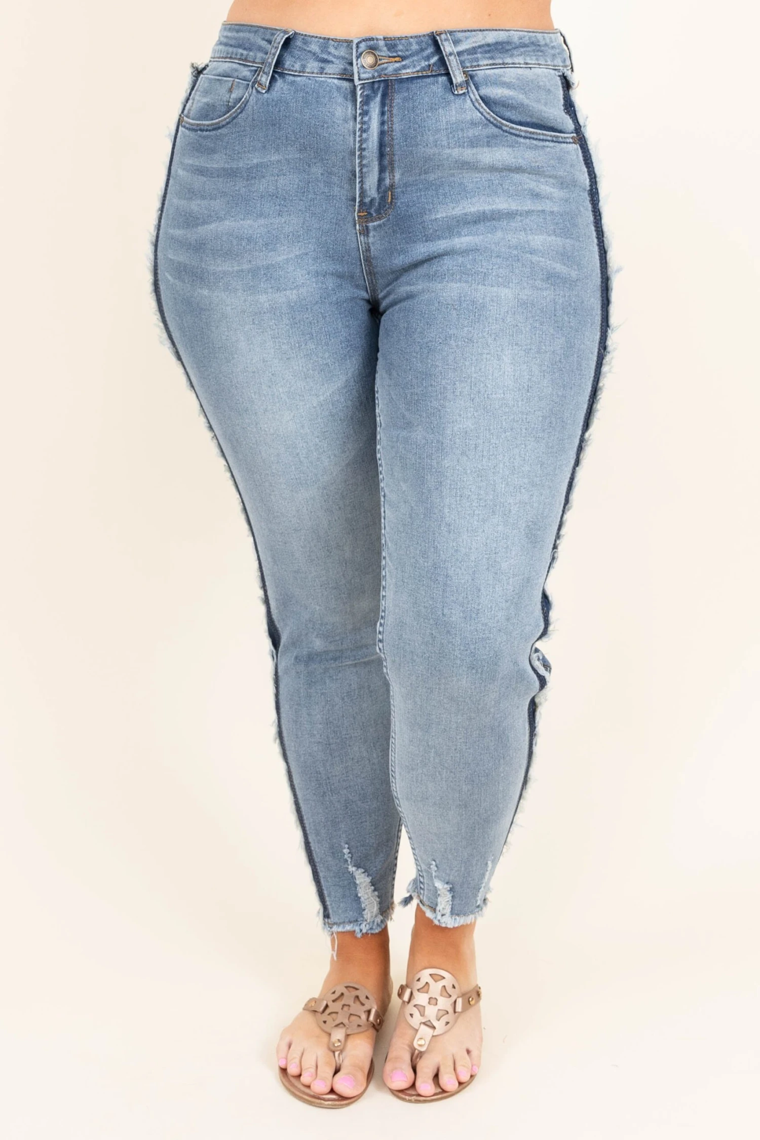 Tell Me Something I Don't Know Skinny Jeans, Light Wash 3 Tell Me Something I Don't Know Skinny Jeans, Light Wash