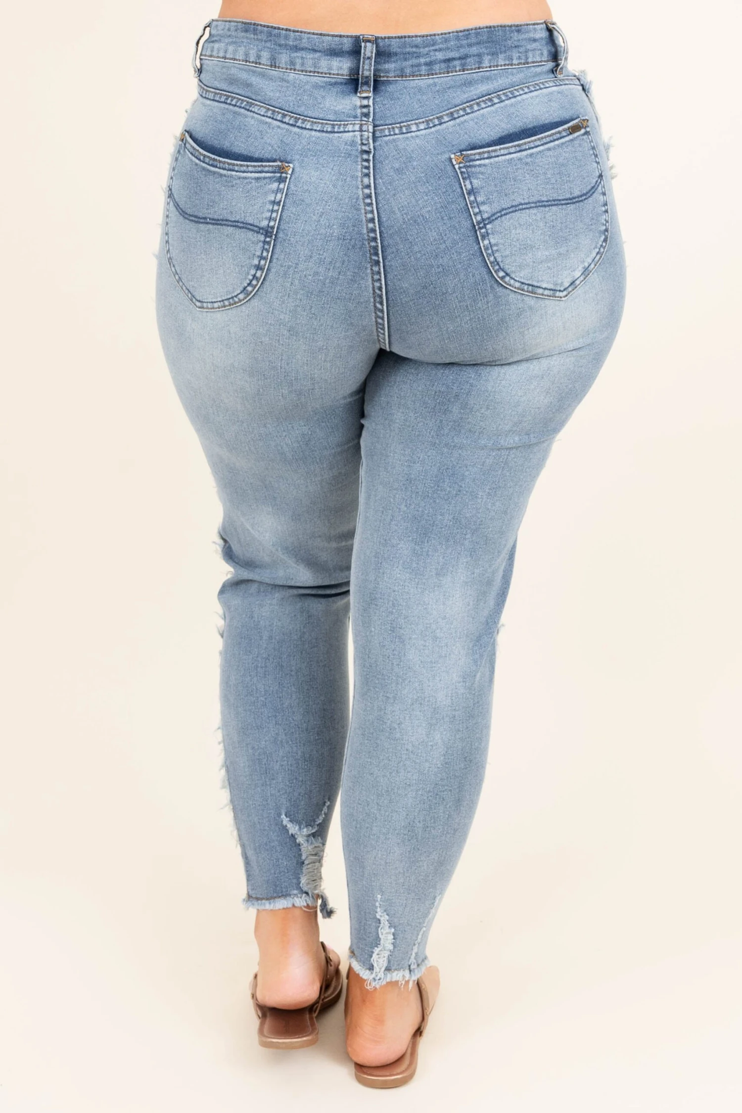 Tell Me Something I Don't Know Skinny Jeans, Light Wash 7 Tell Me Something I Don't Know Skinny Jeans, Light Wash - Image 5