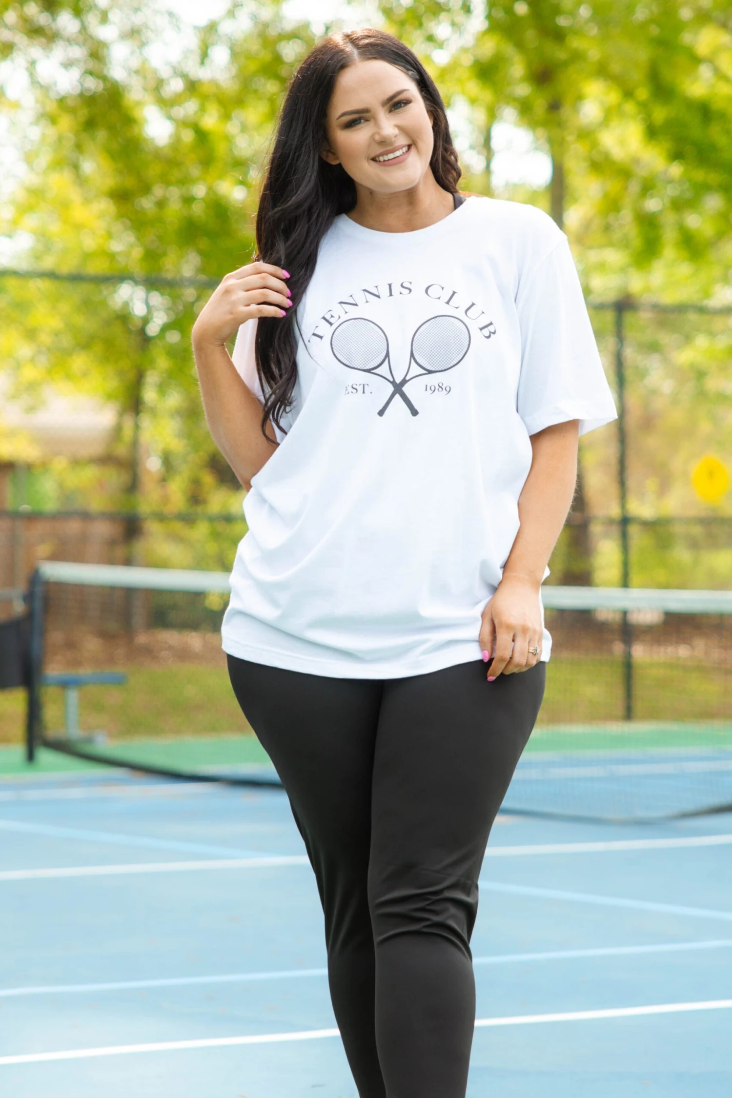 Tennis Club Tee, White 3 Tennis Club Tee, White
