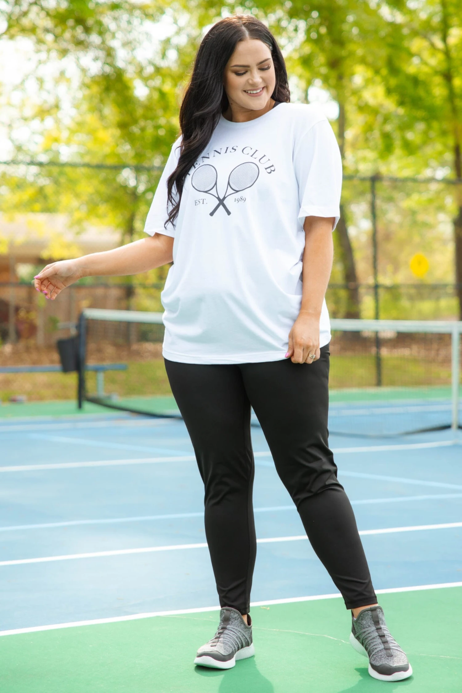 Tennis Club Tee, White 5 Tennis Club Tee, White - Image 3