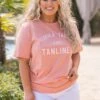 Tequila, Tacos, And Tanlines Tee, Sunset -Chic Soul Store Tequila Tacos andTanlinesTee Sunset 3