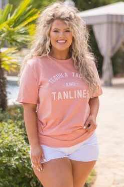 Tequila, Tacos, And Tanlines Tee, Sunset