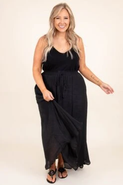 The Break Is Over Skirt, Black -Chic Soul Store TheBreakIsOverSkirt Black 8185