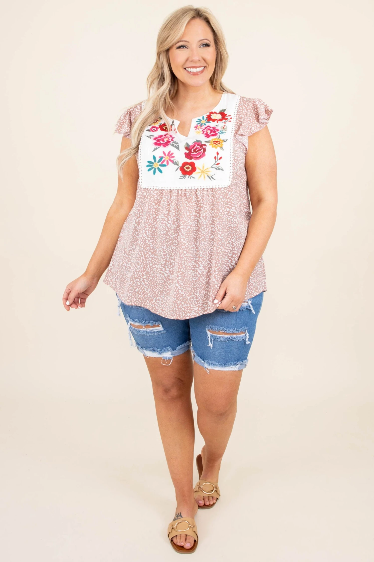 Livin' For The Party Shorts, Blue 6 Livin' For The Party Shorts, Blue - Image 4