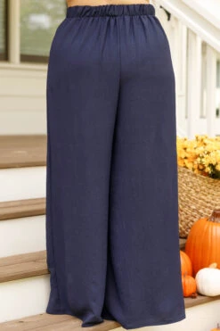 The Classic Confidence Pants, Navy -Chic Soul Store TheClassicConfidencePants Navy 1