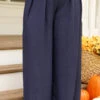 The Classic Confidence Pants, Navy -Chic Soul Store TheClassicConfidencePants Navy 2