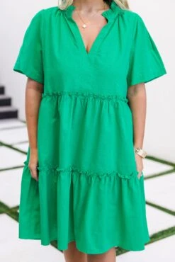 The Edge Dress, Green 13 The Edge Dress, Green -Chic Soul Store TheEdgeDress Green 2
