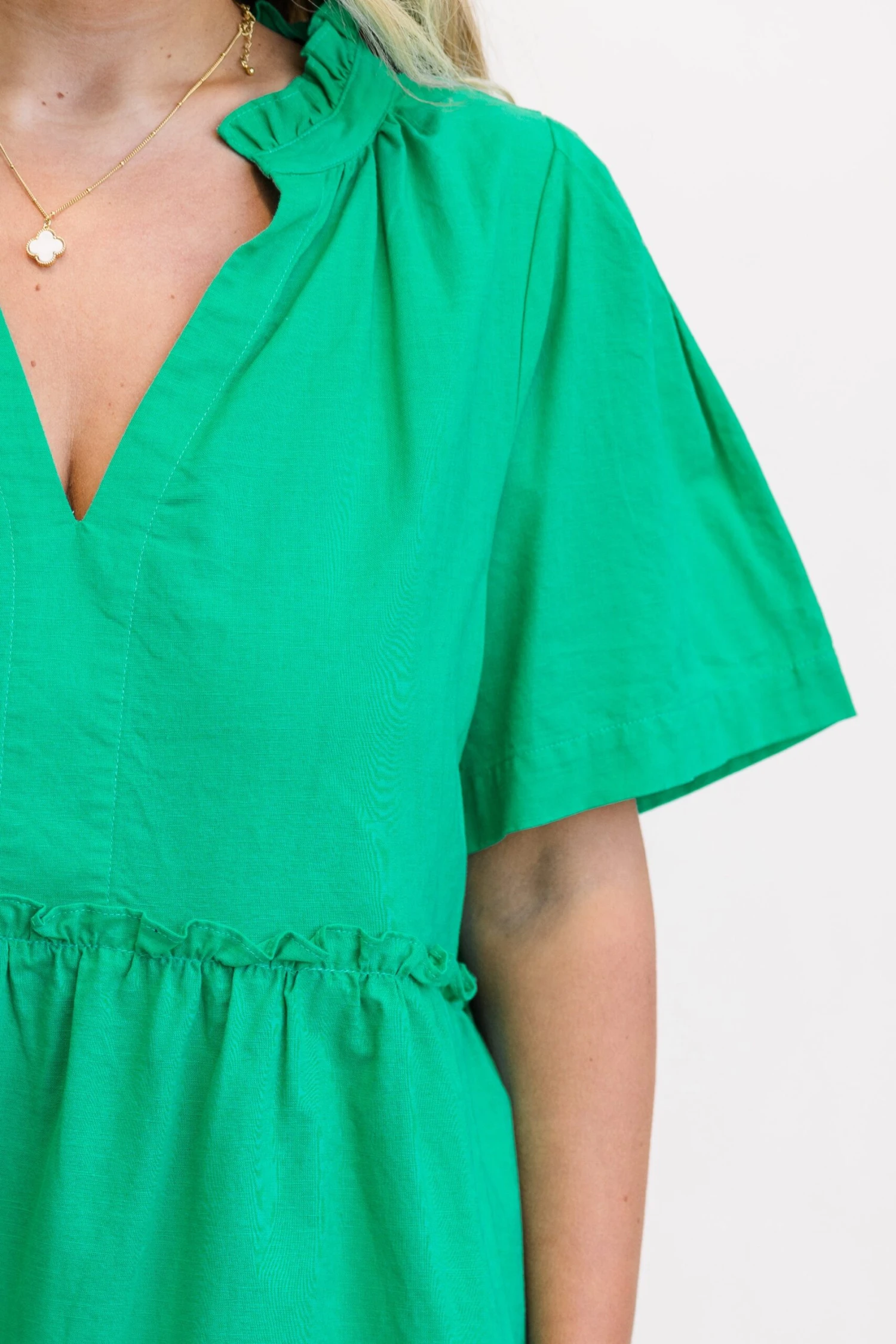 The Edge Dress, Green 6 The Edge Dress, Green - Image 4