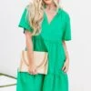 The Edge Dress, Green
