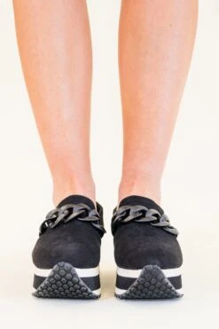 The Higher The Shoe Sneaker, Black 12 The Higher The Shoe Sneaker, Black -Chic Soul Store TheHigherTheShoeSneaker Black 4