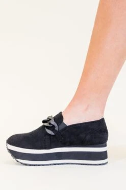 The Higher The Shoe Sneaker, Black 11 The Higher The Shoe Sneaker, Black -Chic Soul Store TheHigherTheShoeSneaker Black 5