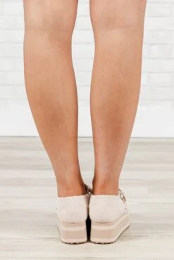 The Higher The Shoe Sneaker, Ivory -Chic Soul Store TheHigherTheShoeSneaker Ivory 5