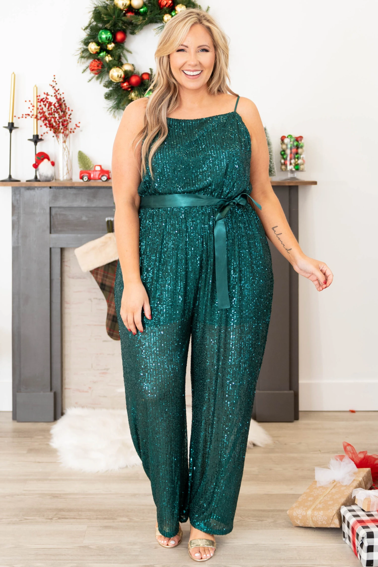 The Less You Know Jumpsuit, Dark Green 3 The Less You Know Jumpsuit, Dark Green