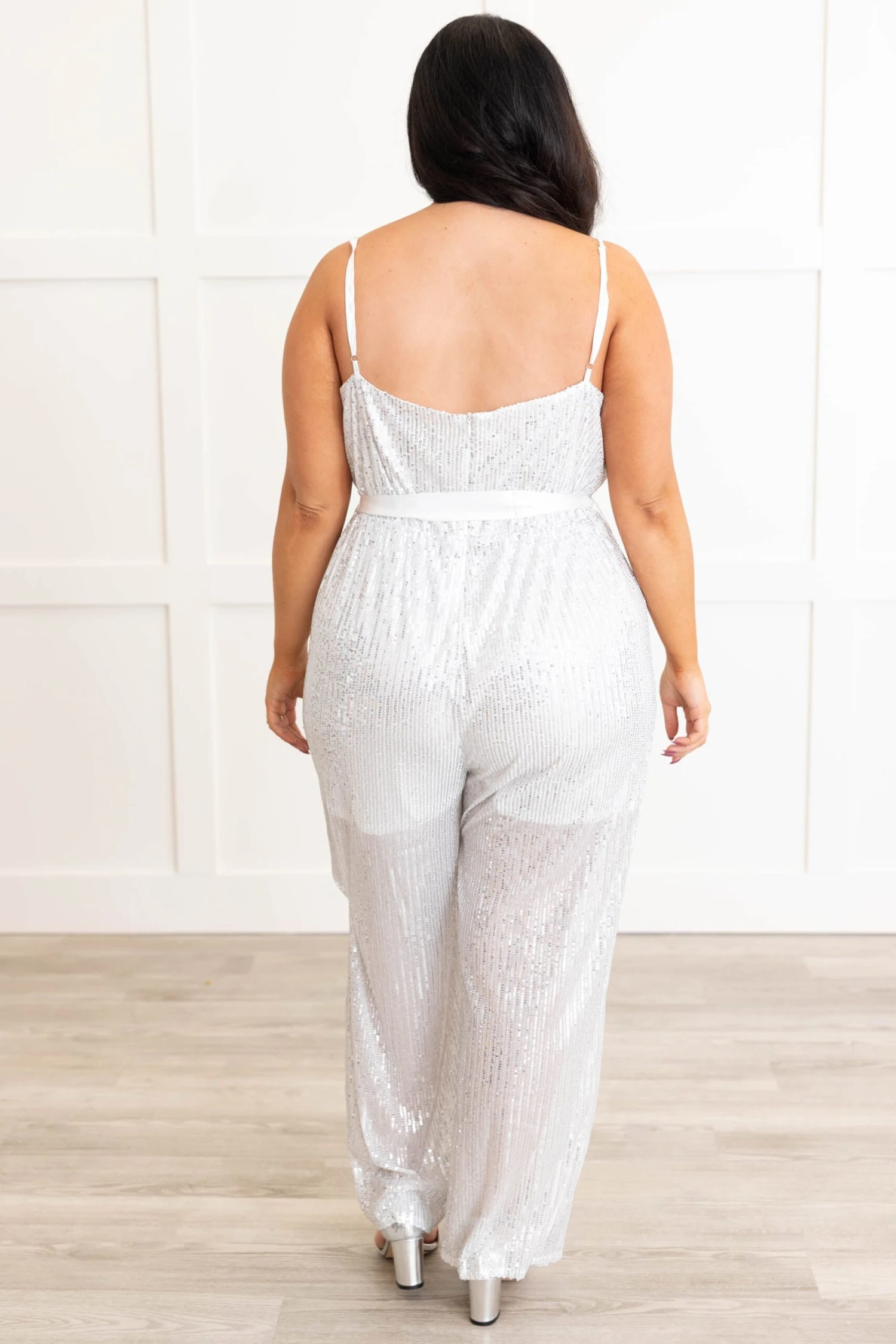 The Less You Know Jumpsuit, White 7 The Less You Know Jumpsuit, White - Image 5