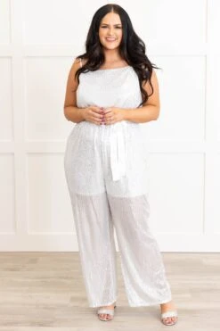 The Less You Know Jumpsuit, White