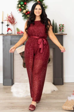 The Less You Know Jumpsuit, Wine