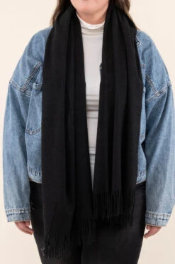 The Magic Of Winter Scarf, Black -Chic Soul Store TheMagicOfWinterScarf Black