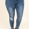 The Miranda Jeans, Medium Wash -Chic Soul Store TheMirandaJeans MediumWash 9844