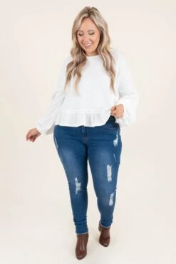 The Open Road Jeans, Medium Wash -Chic Soul Store TheOpenRoadJeans MediumWash 9851