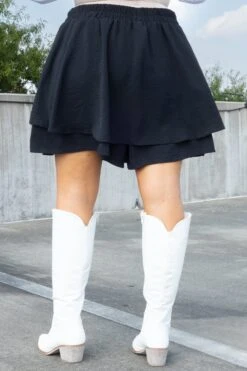 The Perfect Harmony Skort, Black -Chic Soul Store ThePerfectHarmonySkort Black