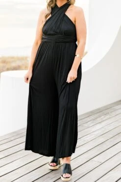 The Perfect Jumpsuit, Black 16 The Perfect Jumpsuit, Black -Chic Soul Store ThePerfectJumpsuit Black 5