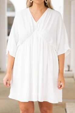 The Pleasure Is Mine Dress, Ivory -Chic Soul Store ThePleasureIsMineDress Ivory 7059