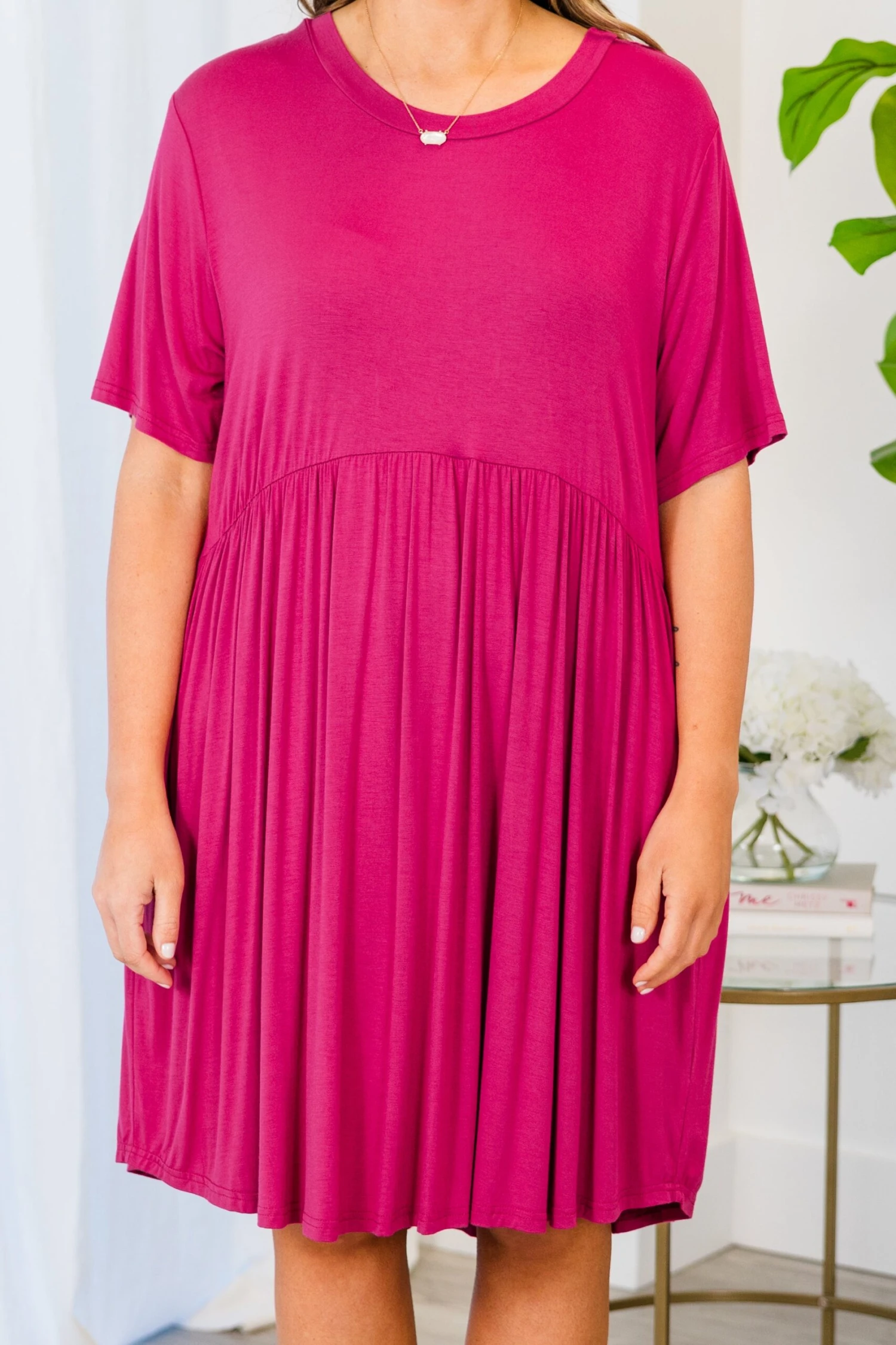 The Sawyer Dress, Berry 7 The Sawyer Dress, Berry - Image 5