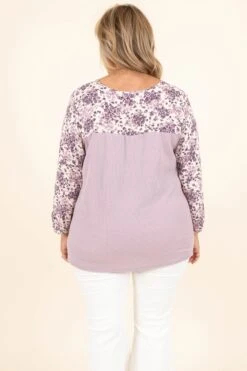 The Smell Of Memories Top, Lilac -Chic Soul Store TheSmellOfMomeriesTop Lilac 9251