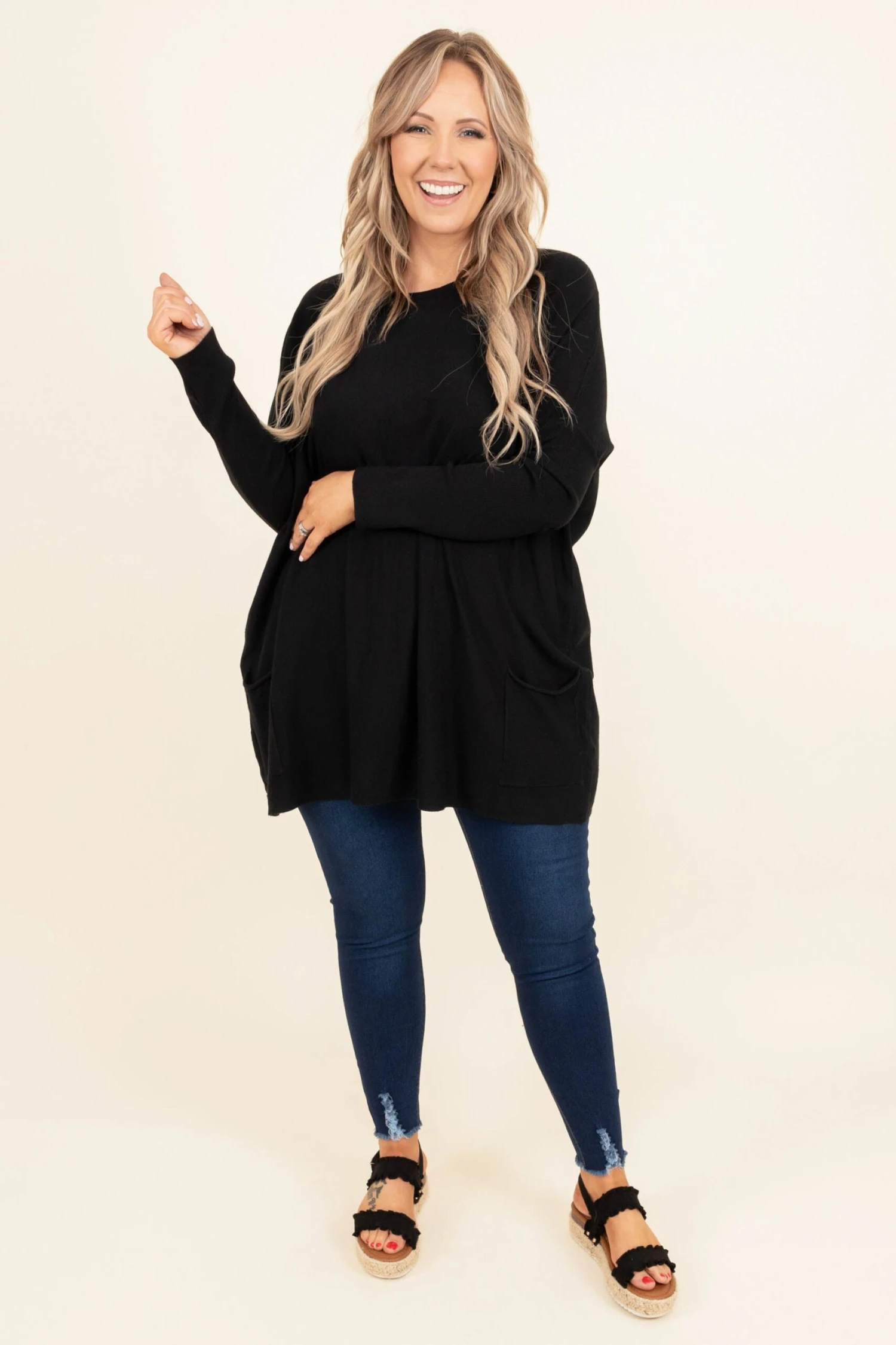 The Thrill Of The Day Sweater, Black 5 The Thrill Of The Day Sweater, Black - Image 3