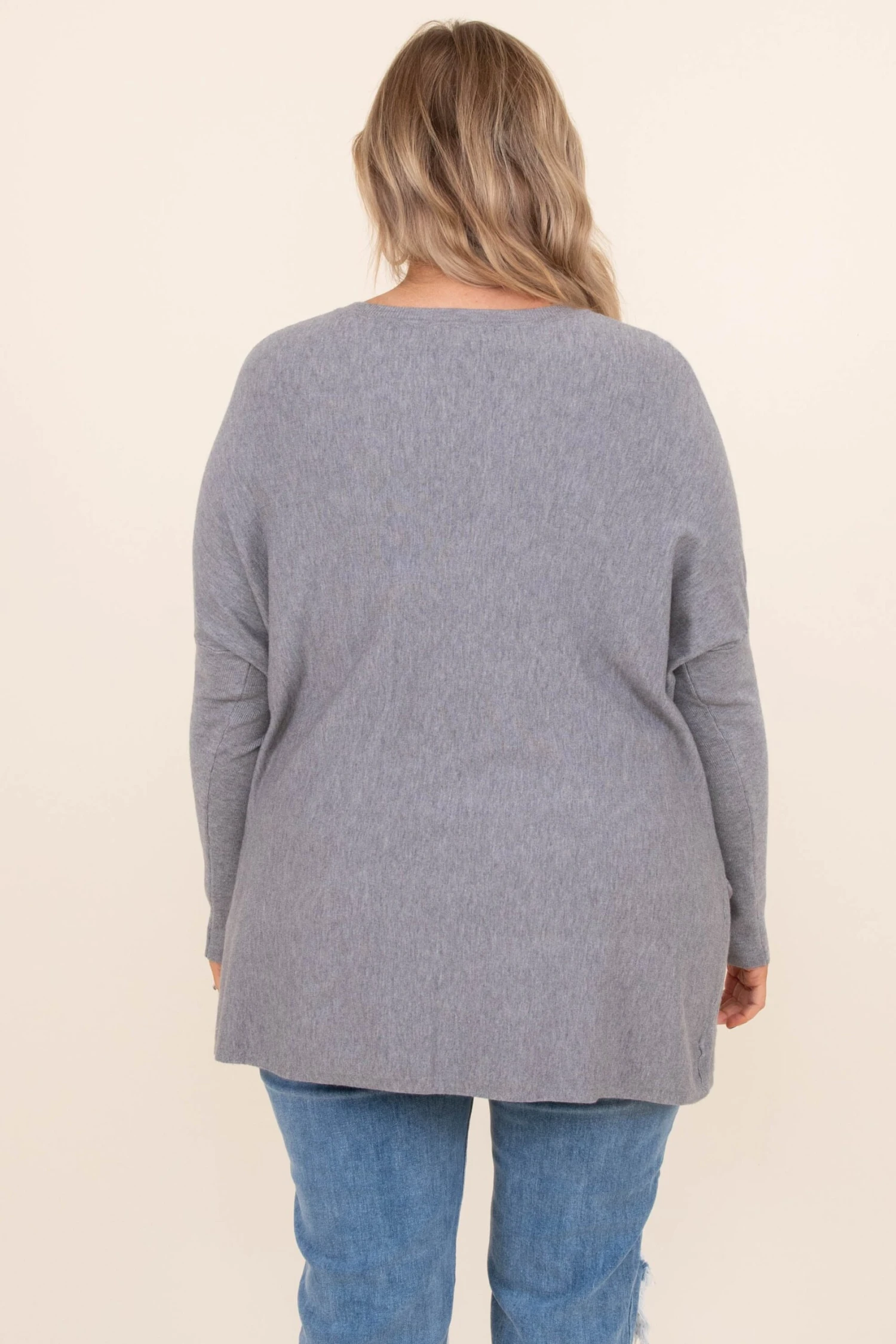 The Thrill Of The Day Sweater, Heather Gray 8 The Thrill Of The Day Sweater, Heather Gray - Image 6