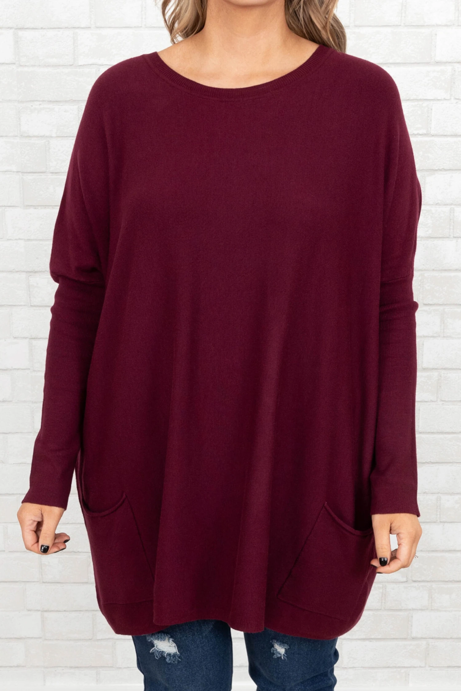 The Thrill Of The Day Sweater, Mulberry 6 The Thrill Of The Day Sweater, Mulberry - Image 4