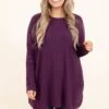 The Thrill Of The Day Sweater, Plum 2 The Thrill Of The Day Sweater, Plum -Chic Soul Store TheThrillOfTheDaySweater Plum 0103