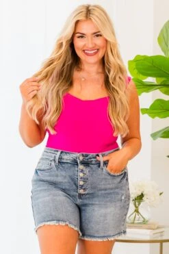 Judy Blue: The Truth Unfolds Shorts, Medium Wash -Chic Soul Store TheTruthUnfoldsShorts MediumWash 6