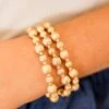 The Way Things Go Bracelet Set, Gold -Chic Soul Store TheWayThingsGoBraceletSet Gold 2