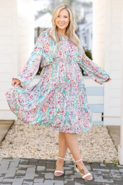 The Wild Experience Dress, Gray -Chic Soul Store TheWildExperiencesDress Gray 9854