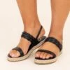 The Wiser Me Sandals, Black -Chic Soul Store TheWiserMeSandals Black