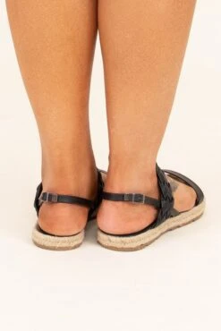 The Wiser Me Sandals, Black 12 The Wiser Me Sandals, Black -Chic Soul Store TheWiserMeSandals Black 5