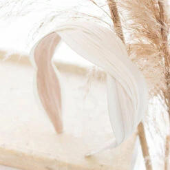 Think A Happy Thought Headband, Ivory 13 Think A Happy Thought Headband, Ivory -Chic Soul Store ThinkAHappyThoughtHeadband Ivory 10