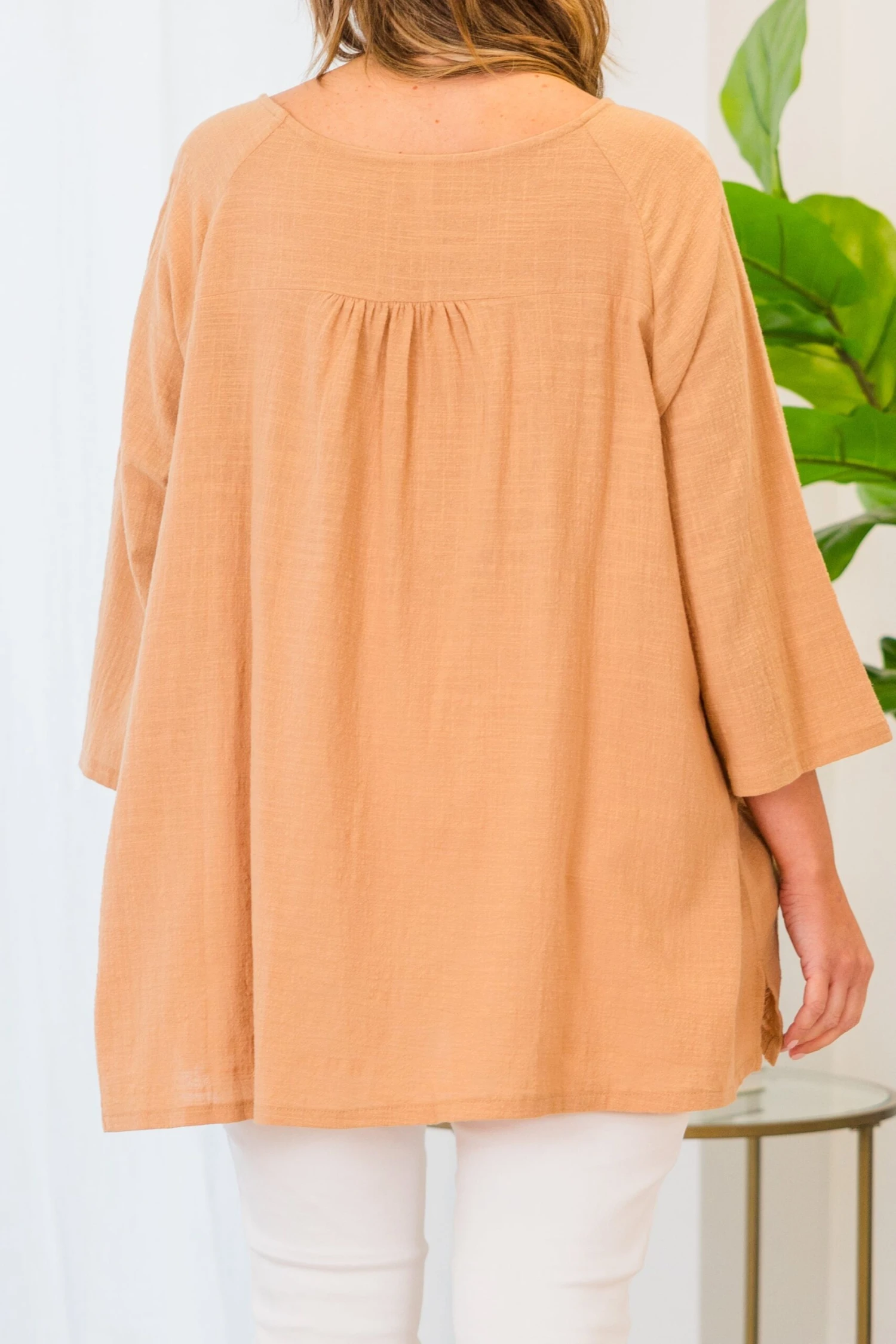 Thinking It Through Tunic, Dark Brush 8 Thinking It Through Tunic, Dark Brush - Image 6