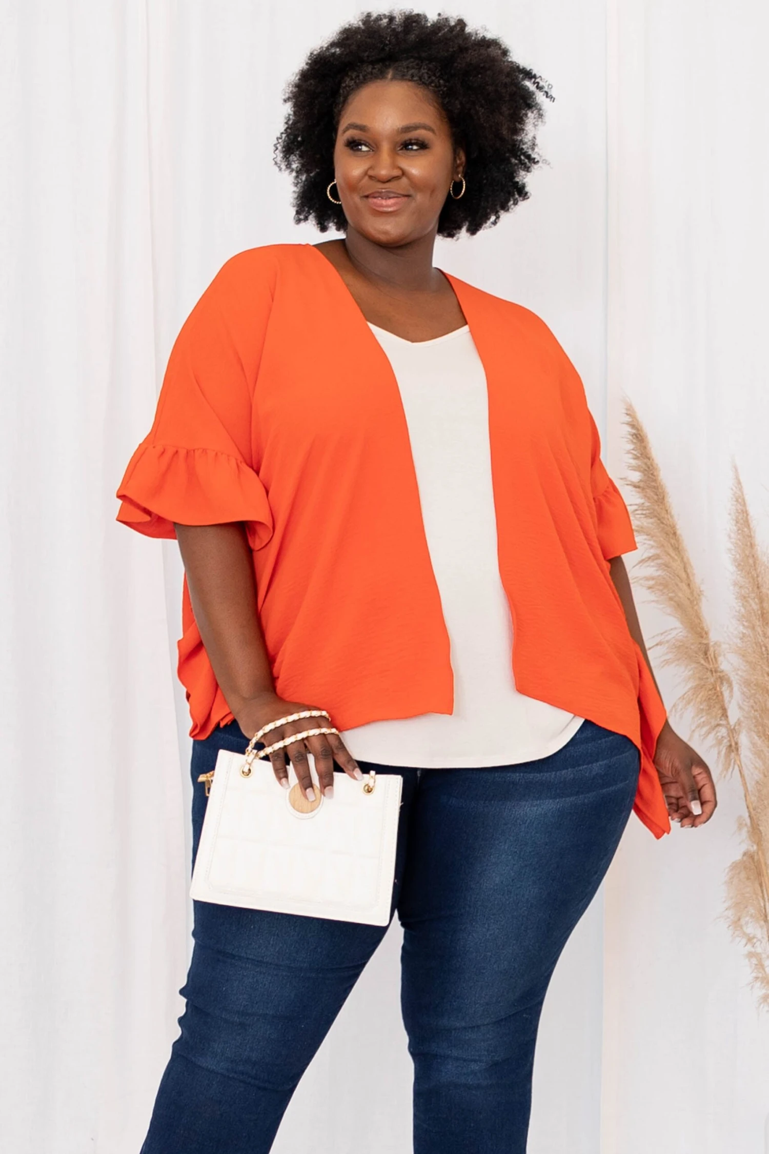 This Girl Is On Fire Kimono, Tangerine 3 This Girl Is On Fire Kimono, Tangerine