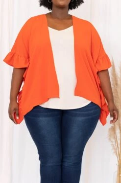 This Girl Is On Fire Kimono, Tangerine 11 This Girl Is On Fire Kimono, Tangerine -Chic Soul Store ThisGirlIsOnFireKimono Tangerine 6860